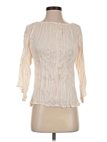 Ines de la Fressange for Uniqlo 3/4 Sleeve Blouse (view 1)