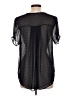 DR2 Black Short Sleeve Blouse Size L - photo 2