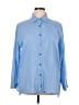 Unbranded Color Block Blue Long Sleeve Button-Down Shirt Size XXL - photo 1