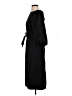 MNG 100% Polyamide Solid Black Casual Dress Size XS - photo 5