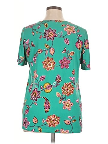 Susan Graver Short Sleeve T-Shirt (view 2)