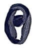 Space Age Inc. 100% Polyester Houndstooth Blue Scarf One size - photo 1