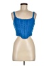Papermoon Blue Sleeveless Blouse Size M - photo 1