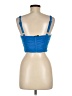Papermoon Blue Sleeveless Blouse Size M - photo 2