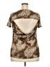 Varley Animal Print Brown Short Sleeve T-Shirt Size 4X - photo 2