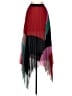 Joie 100% Polyester Color Block Red Casual Skirt Size XS - photo 1