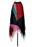 Joie 100% Polyester Color Block Red Casual Skirt Size XS - photo 2