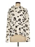 Mia + Tess Animal Print Ivory Poncho Size L - photo 1