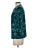 Tory Burch Teal 3/4 Sleeve Blouse Size S - photo 5