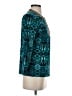 Tory Burch Teal 3/4 Sleeve Blouse Size S - photo 4