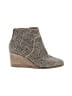 Lucky Brand Animal Print Tan Ankle Boots Size 8 - photo 1