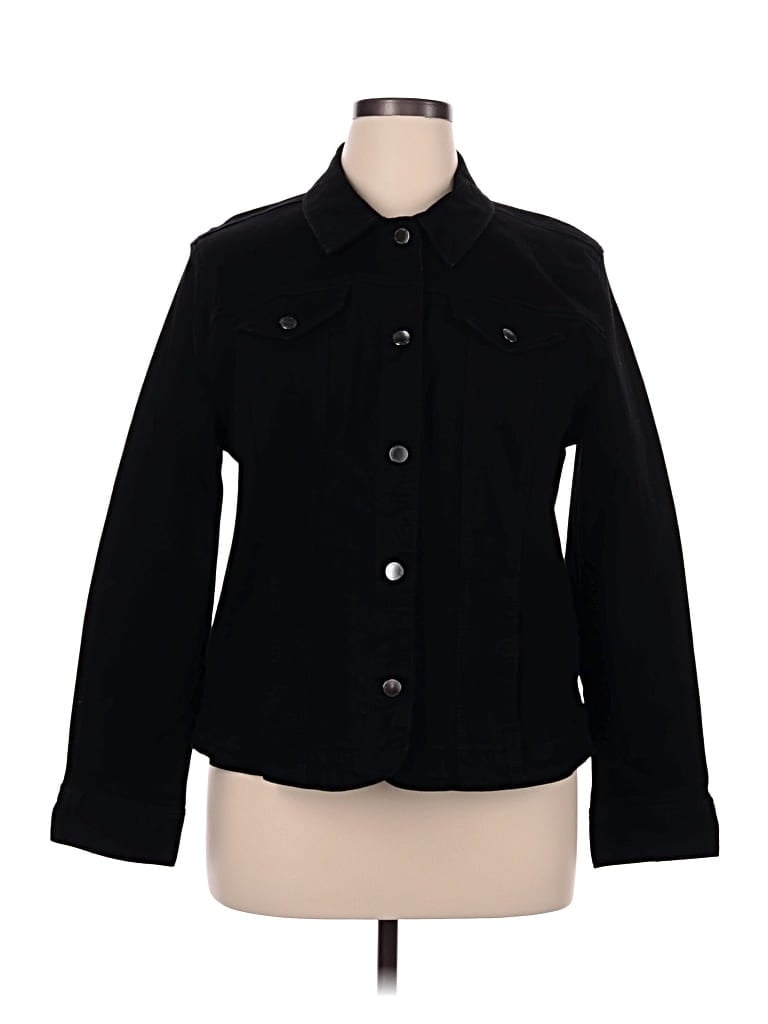 Pre-owned Charter Club Jacket In Black