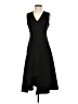 Vince Camuto Solid Black Cocktail Dress Size 4 - photo 1