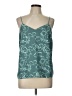 Nine West 100% Polyester Teal Sleeveless Top Size L - photo 1