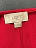 Ann Taylor LOFT Outlet 100% Polyester Red 3/4 Sleeve Blouse Size M - photo 7