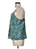 Nine West 100% Polyester Teal Sleeveless Top Size L - photo 5