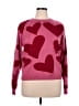 Love Scarlett Hearts Pink Pullover Sweater Size XL - photo 1