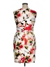 DressBarn Print Ivory Cocktail Dress Size 14 Petite - photo 2