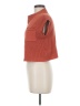 Unbranded 100% Rayon Orange Short Sleeve Turtleneck Size S - photo 5