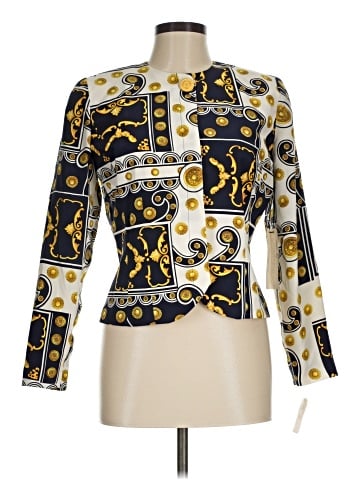 Anne Crimmins for Umi Collection Long Sleeve Silk Top (view 1)