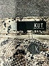 Kut from the Kloth Animal Print Silver Shorts Size 10 - photo 3