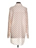 Posse Polka Dots Ivory Long Sleeve Blouse Size XS - photo 2