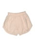 Nike 100% Recycled Polyester Solid Tan Shorts Size XS - photo 2
