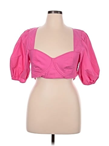 The Drop 3/4 Sleeve Blouse (view 1)