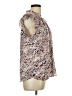 Daniel Rainn 100% Polyester Brown Sleeveless Blouse Size L - photo 4