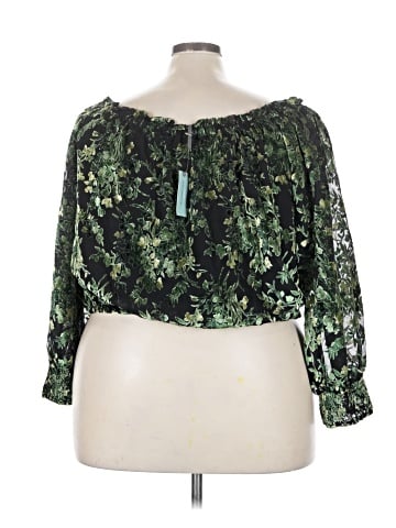 Anthropologie 3/4 Sleeve Blouse (view 2)