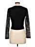 Faded Rose Black Long Sleeve Top Size L - photo 2