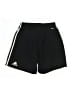 Adidas 100% Polyester Stripes Black Athletic Shorts Size M (youth) - photo 2