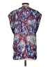 Daniel Rainn 100% Polyester Blue Sleeveless Blouse Size S - photo 2