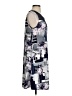 Unbranded Graphic Gray Casual Dress Size S - photo 4