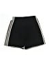 Adidas 100% Polyester Stripes Black Athletic Shorts Size M (youth) - photo 1