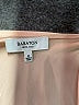 Babaton 100% Silk Solid Pink Tan Cocktail Dress Size M - photo 6