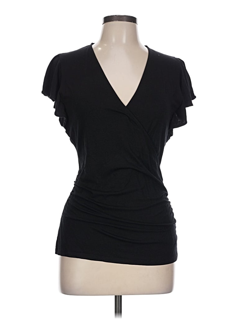 Pre-owned Boden Short Sleeve T-shirt In Black