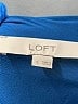 Ann Taylor LOFT 100% Polyester Blue Sleeveless Blouse Size S - photo 7