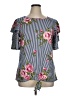 Wilde Gray Short Sleeve Blouse Size 1X - photo 1