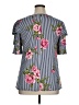 Wilde Gray Short Sleeve Blouse Size 1X - photo 2