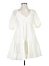 Express 100% Cotton Ivory Casual Dress Size XS - photo 1