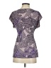 The Limited Purple Short Sleeve Blouse Size XS - photo 2