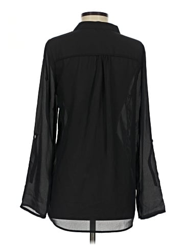Charlotte Russe Long Sleeve Blouse (view 2)