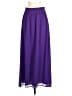 Express Solid Purple Formal Skirt Size XS - photo 1