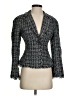 White House Black Market 100% Polyester Tweed Black Blazer Size 4 - photo 1
