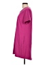 Serra Solid Pink Casual Dress Size L - photo 5