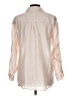 Chico's 100% Cotton Pink Long Sleeve Button-Down Shirt Size L - photo 2