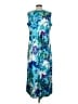 Elementz Tropical Blue Casual Dress Size L - photo 2