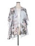 Emory Park 100% Polyester Gray Kimono Size XXXL - photo 1