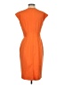Eccoci Orange Casual Dress Size 4 - photo 2